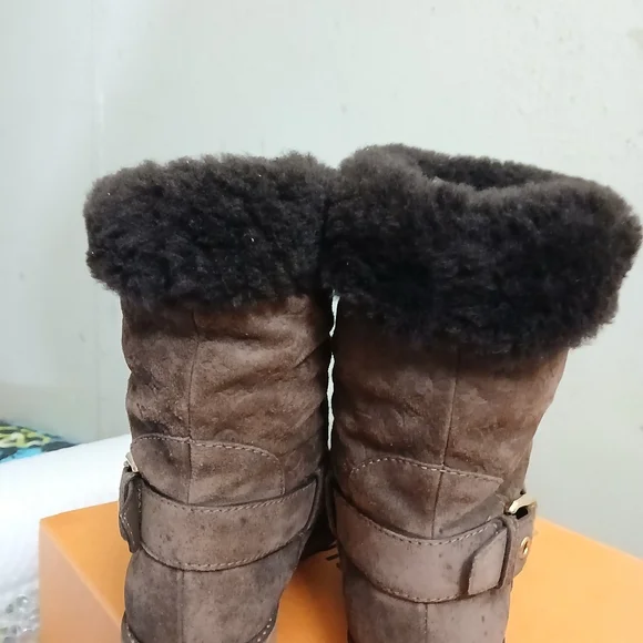 Authentiv Louis Vuitton Snowball Snow Boots/PreOwned/5 1/2-6 Good - Picture 8 of 17